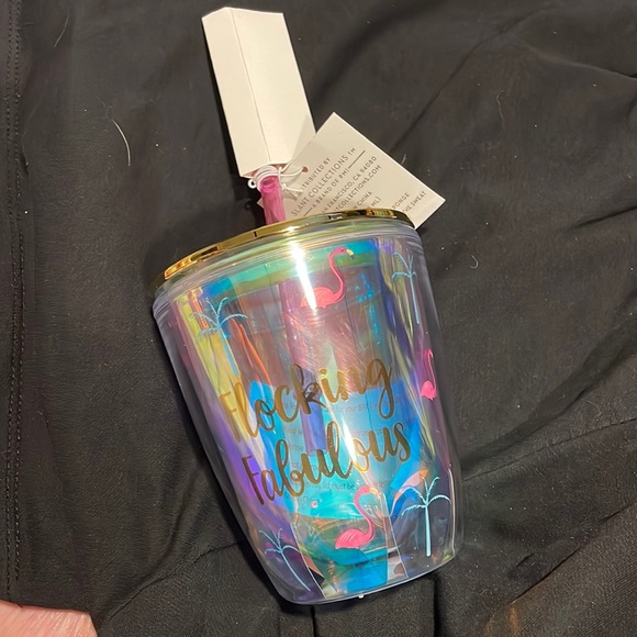 Slant Collections - 10oz Flocking Fabulous Double Wall Short Tumbler - Picture 1 of 1